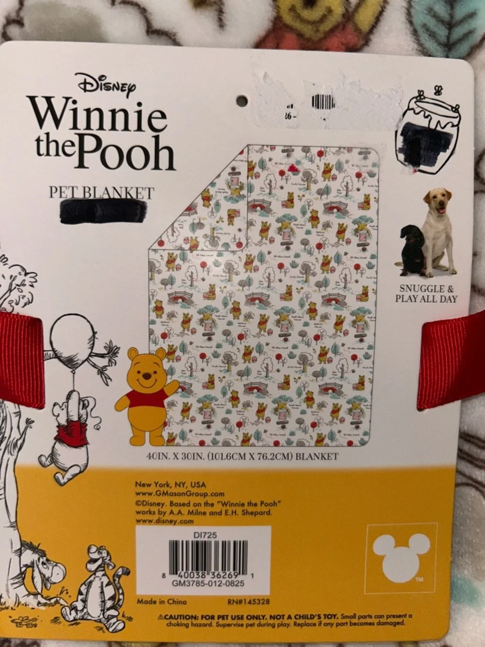 Winnie the Pooh Pet Blanket